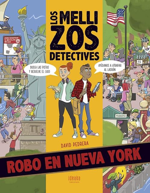 Portada de Los Mellizos Detectives: Robo en Nueva York