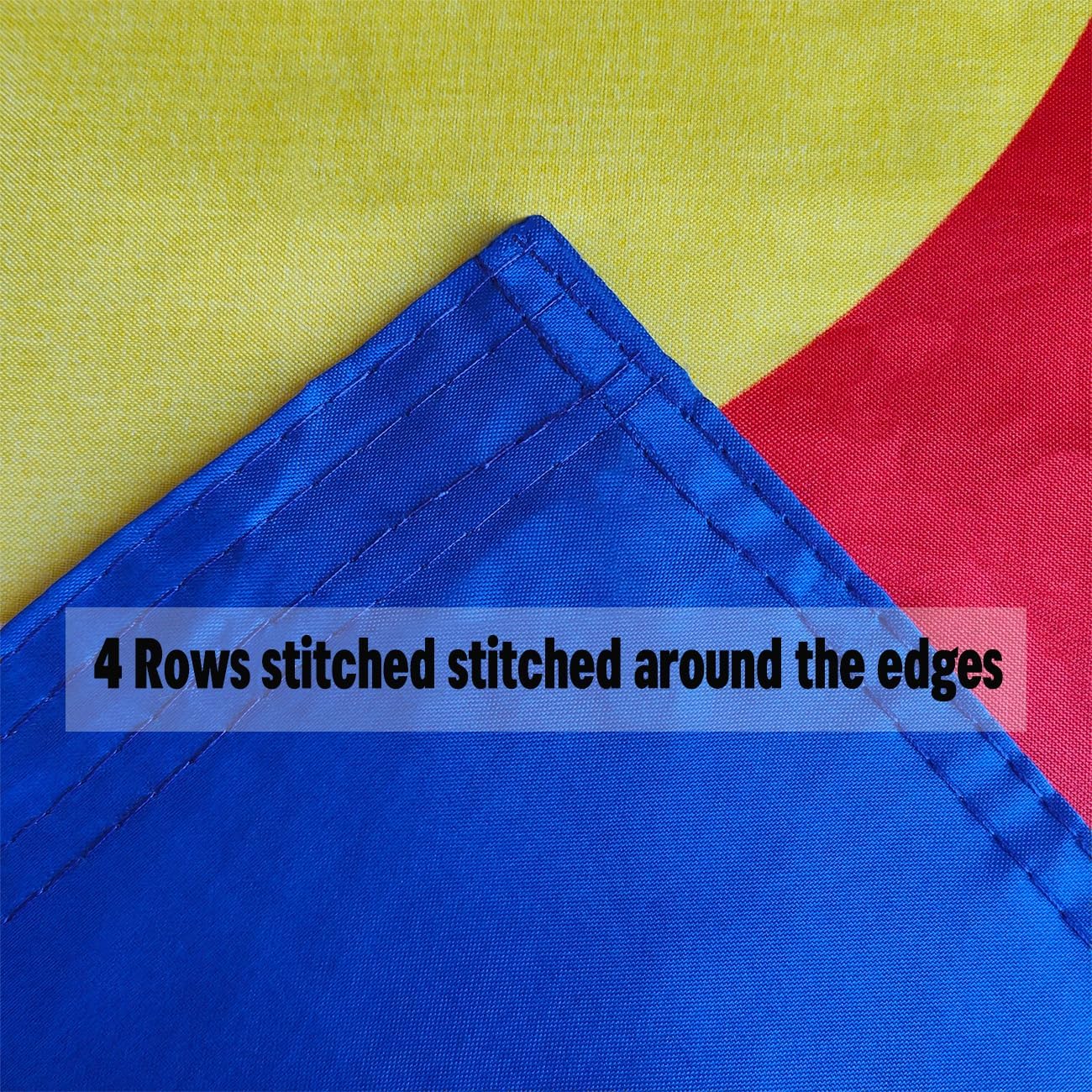 Double Sided Colorado Sates Flag 3x5 FT Outdoor- UV Fade Resistant 3Ply Colorado CO Flags Canvas Header with 2 Brass Grommets Easy to Rising
