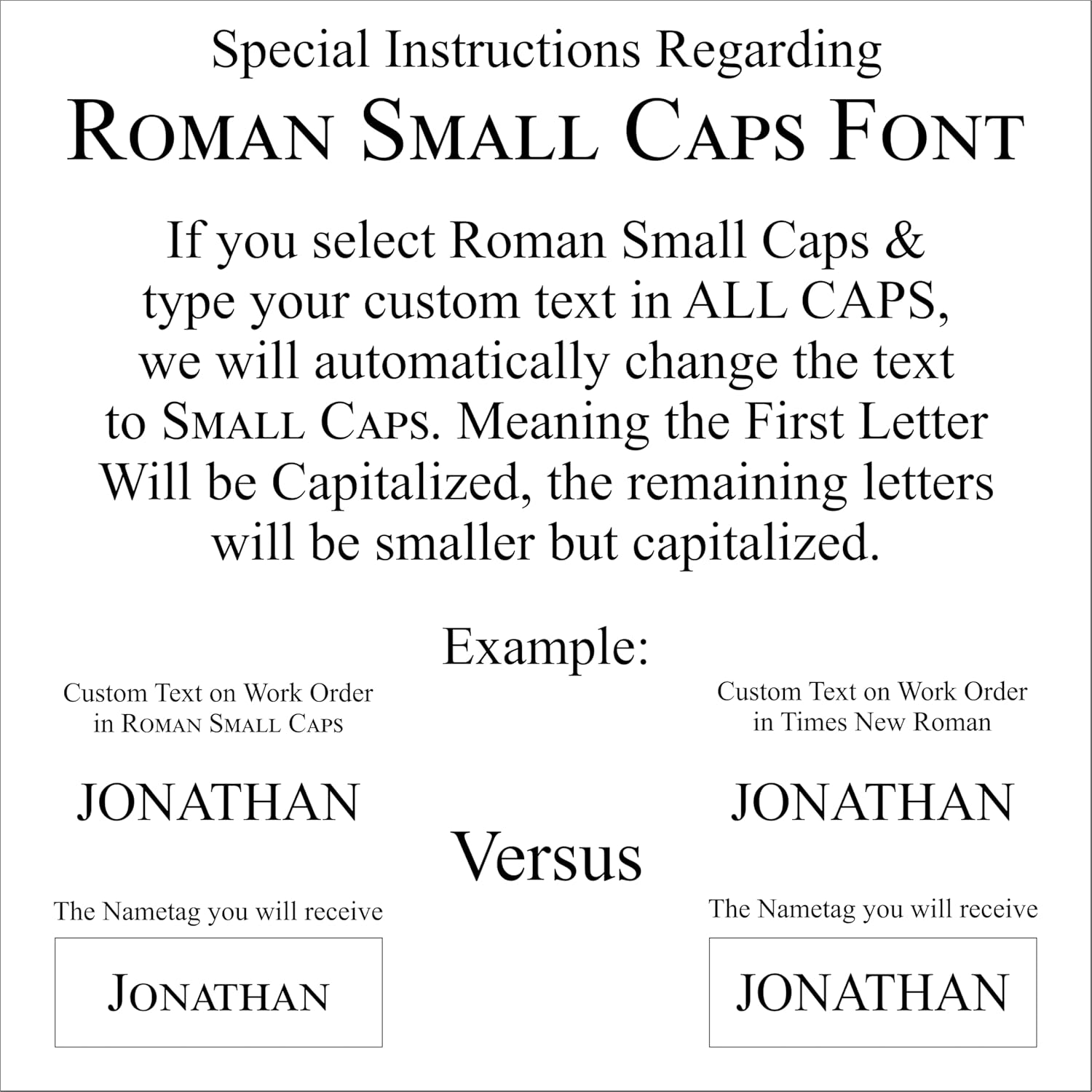 Custom Engraved Name Badges with Pin or Magnet Backing - Durable Personalized Acrylic Name Tag with 15 Font Options and 21 Color Options, 1" x 3", Custom Engraving Services - 10 Tags