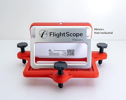 Miniatura 3 de Soporte de muelle de alineación y nivelación ajustable para Flightscope Mevo Plus (Mevo+)