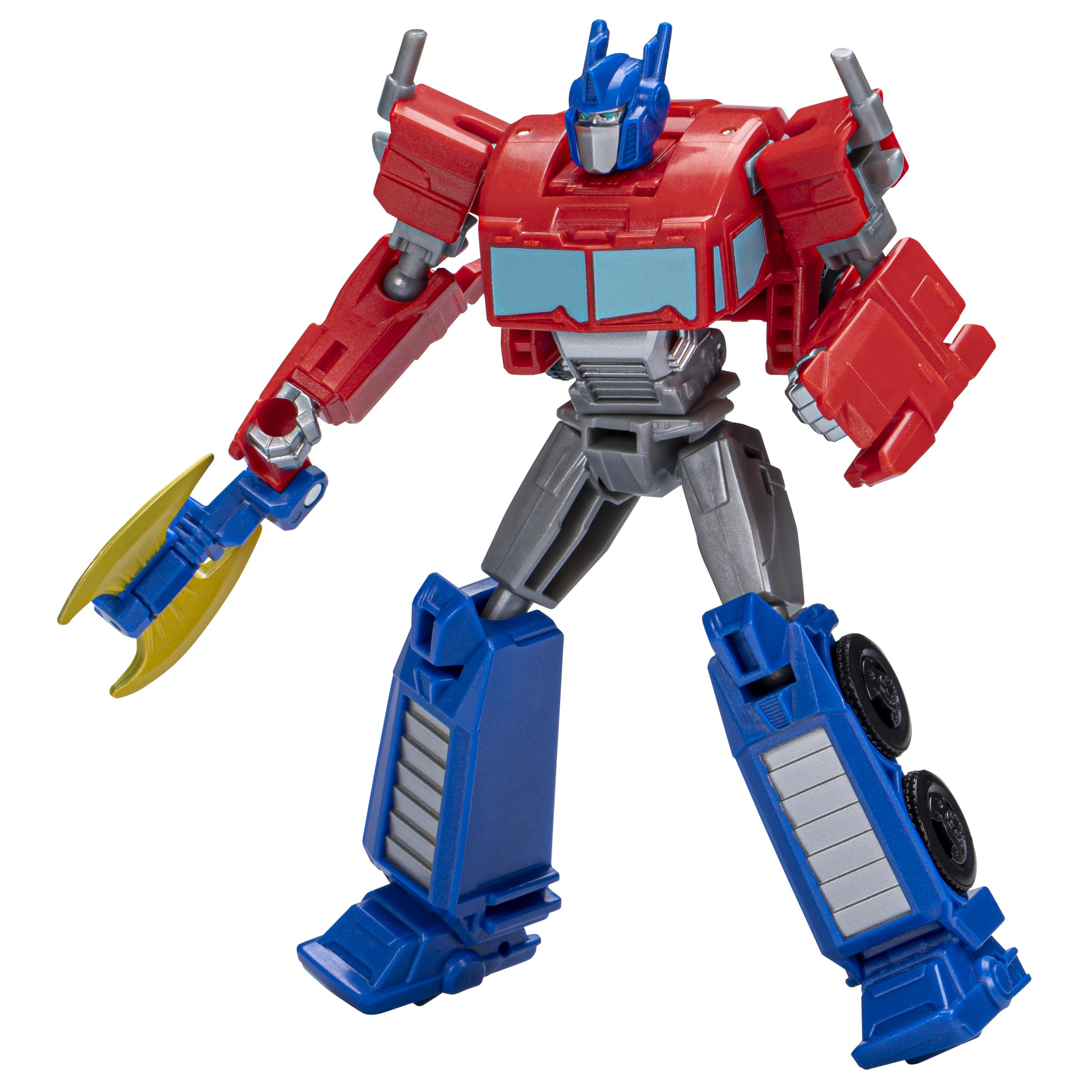 Transformers Toy EarthSpark Warrior Class Optimus Prime Action Figure (12.5 cm), Robot Toy for Children from 6