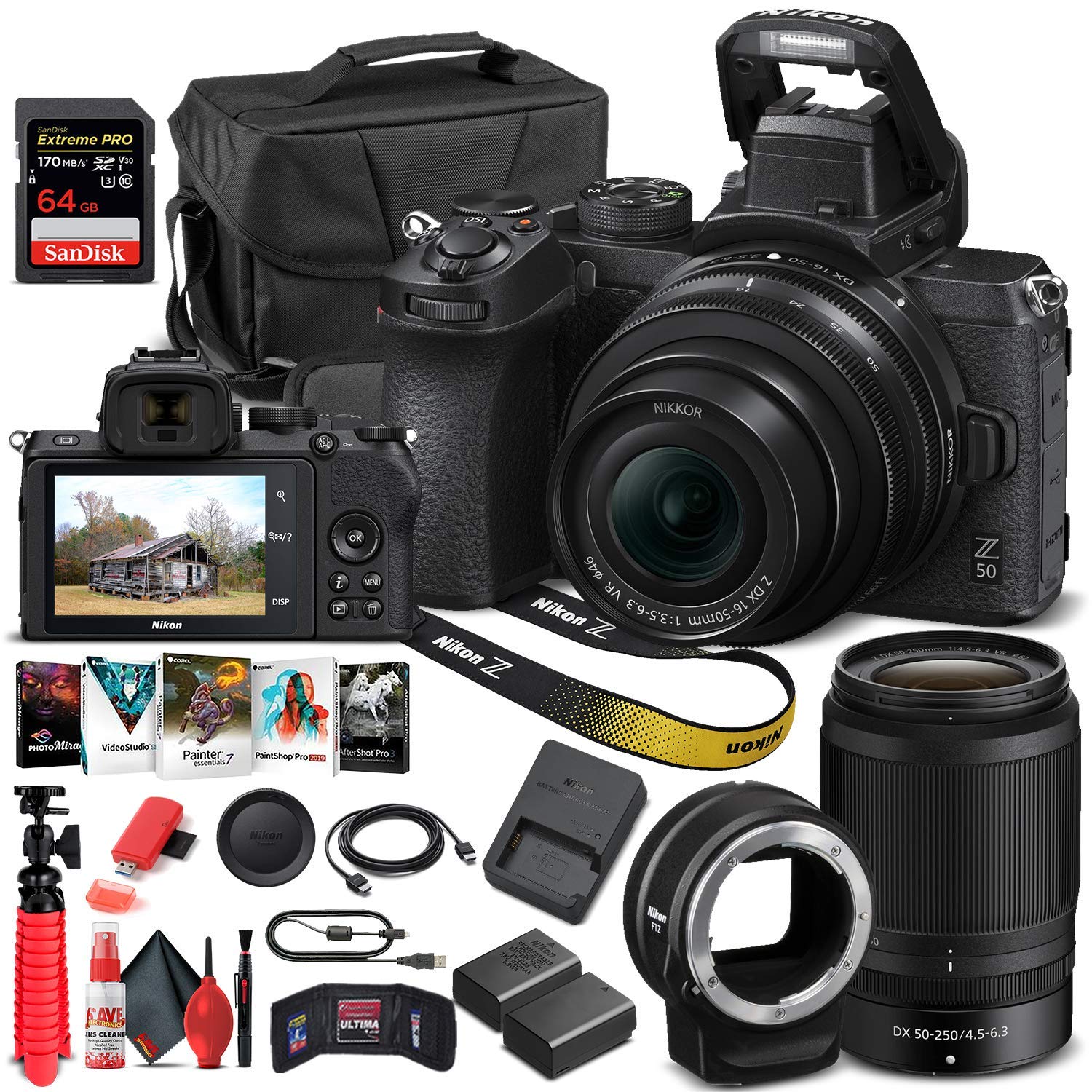 Amazon.com : Nikon Z 50 Mirrorless Digital Camera with 16-50mm