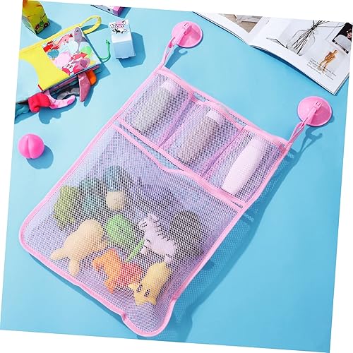 Miniatura 2 de Bolsa de almacenamiento de juguetes para el baño, bolsa de malla de almacenamiento de juguetes, bolsa de almacenamiento de baño, organizador de