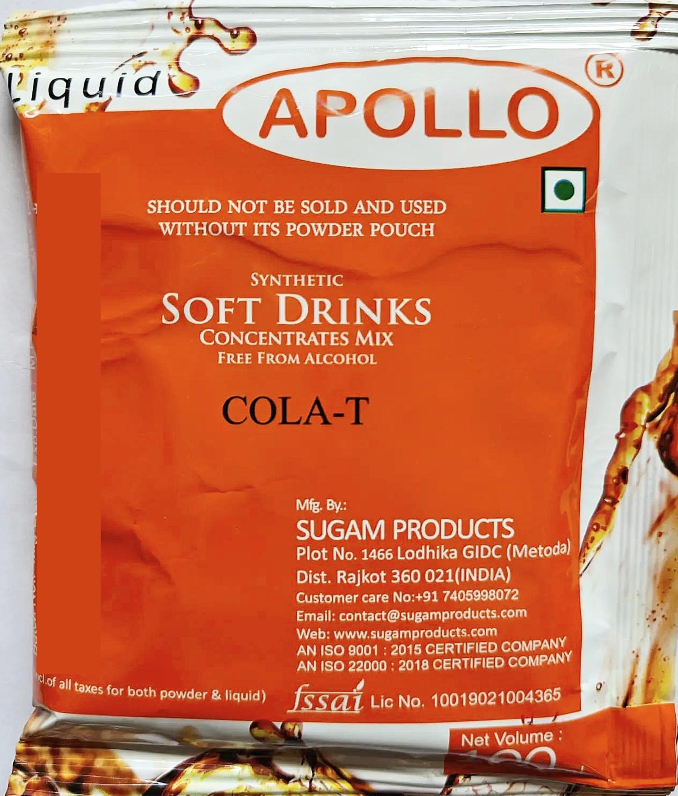 Soft Drink Concentrate Combo | 100ml Liquid + 70g Powder | Instant Refreshment for Juices, Lassi & Soda Drinks-image-0