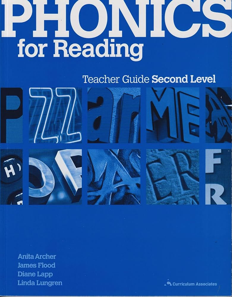 PHONICS for Reading (Teacher Guide Second Level): Anita