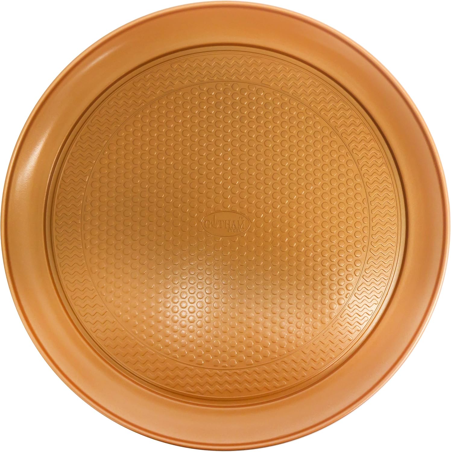 Gotham Steel 14” Perfect Pizza Tray with Premium Nonstick Copper