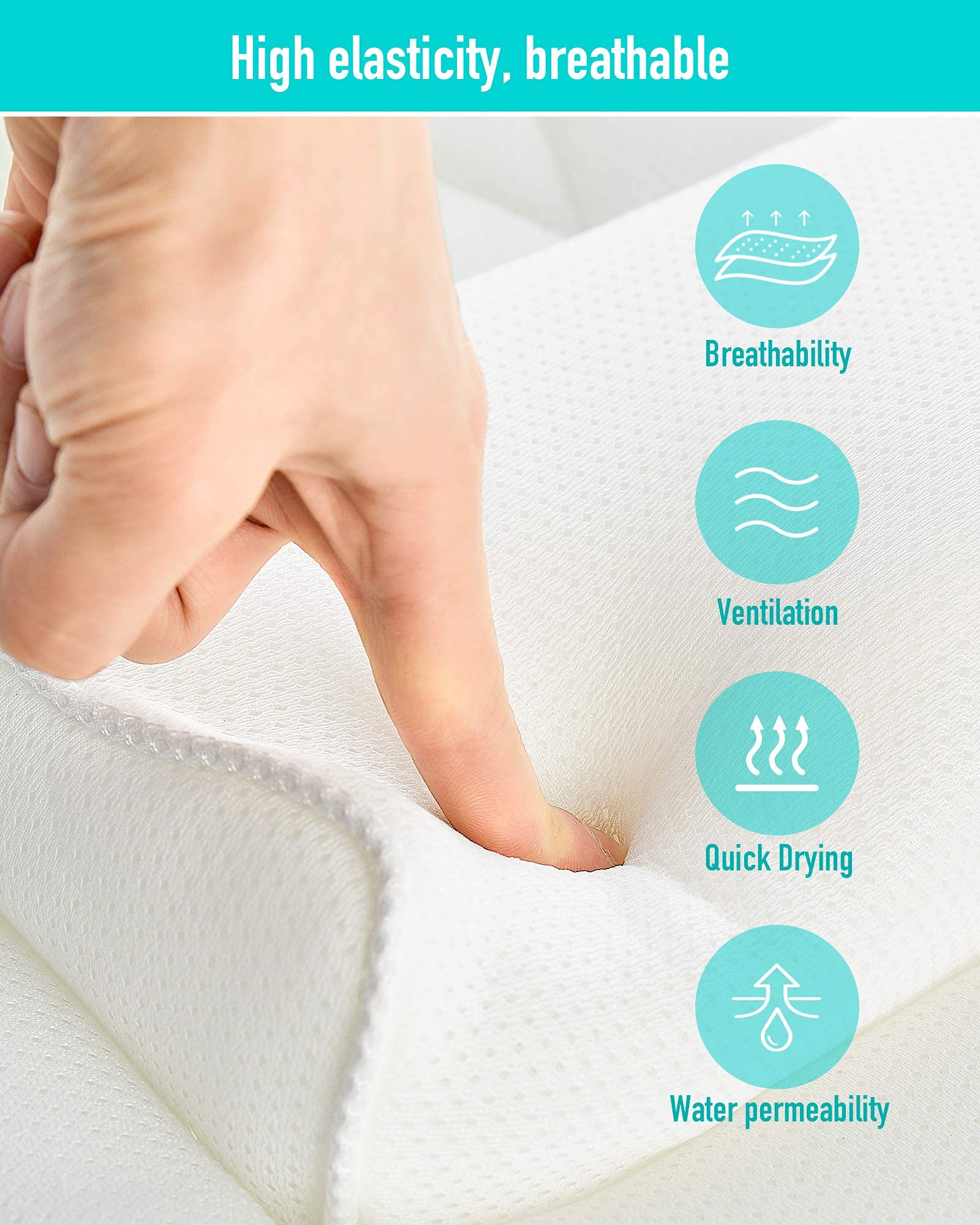 Badewanneneinlage Mit Kissen, Ganzkörper Badematte Kissenmatte mit 3D-Air-Mesh-Technologie 11 Saugnäpfen für Badewanne Badewannenkissen
