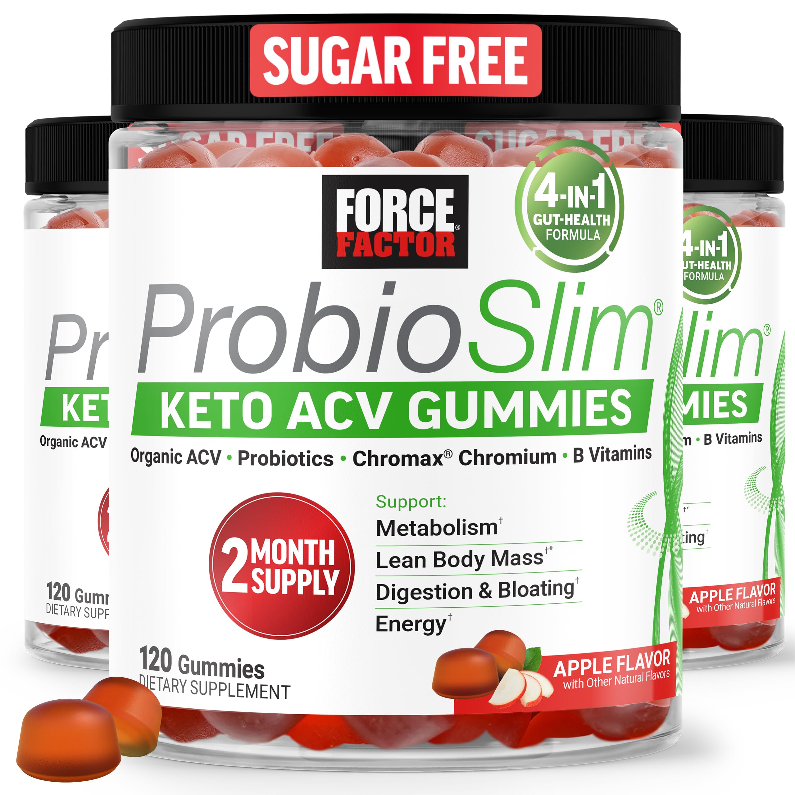 Force Factor ProbioSlim Apple Cider Vinegar Gummies — Amazon image 11