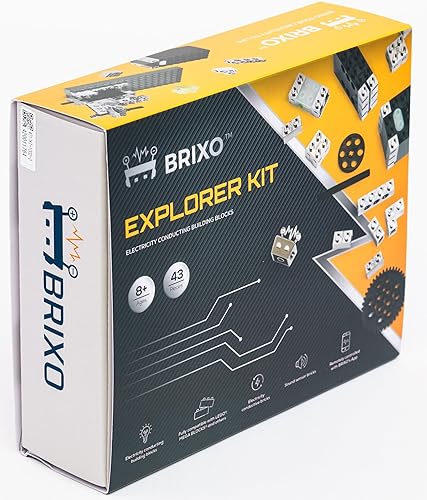 Miniatura 6 de Dakott Explorer-KIT, bloques de construcción de conducción de electricidad, totalmente compatible con todos los LegoBricks y modelos. Conoce BRIXO -