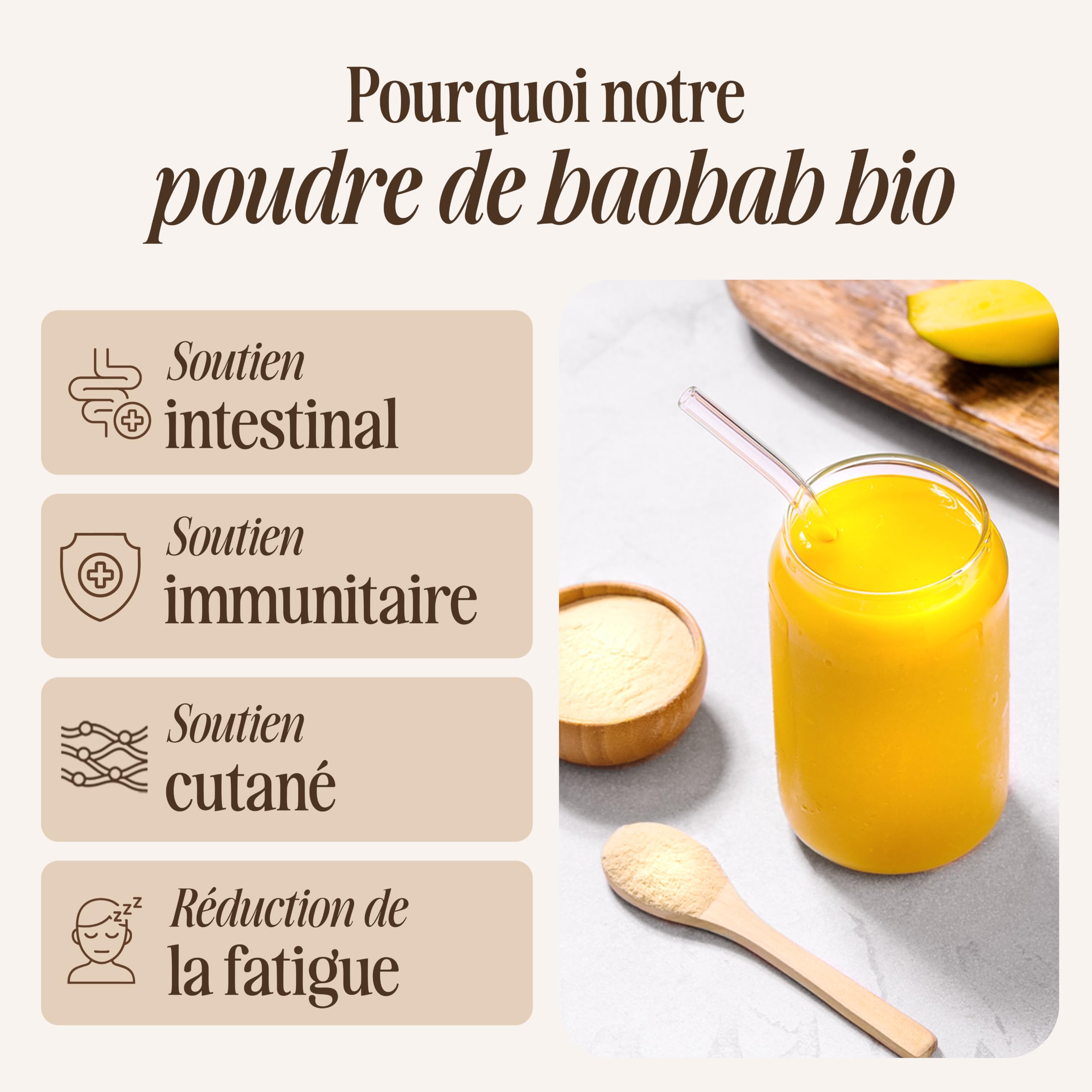 Sevenhills Wholefoods Poudre De Baobab Bio 1kg
