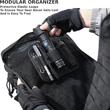 Tactical Bag Insert Panel Organizer, Modular Backpack Insert Organizer