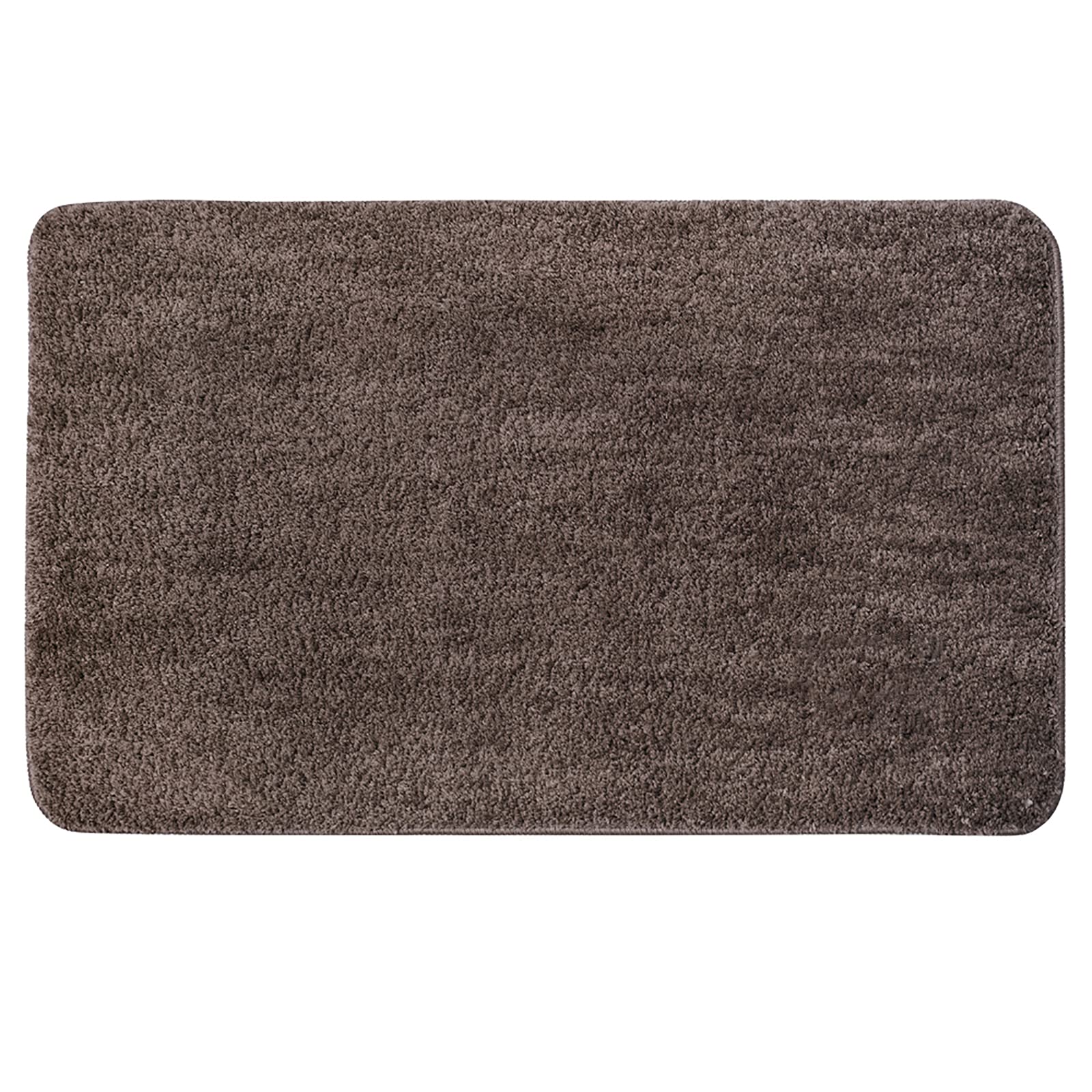 MIULEE Alfombra de Baño Antideslizante Absorbente Microfibra Alfombrilla Baño Lavable a Máquina Alfombra Ducha Baño Cocina Puertas de Entrada Pasillo para Dormitorio Salon Modernas 45x120 cm Beige — view 15