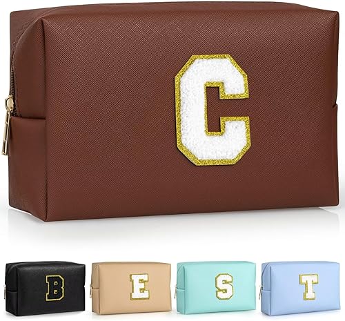 Miniatura 68 de TOPEAST - Bolso de maquillaje para mujer, Púrpura, K Púrpura,Negro,Caqui,Blanco nacarado-rosa,Blanco