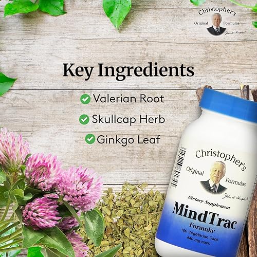 Miniatura 3 de Dr. Christopher's Formula Mindtrac, 100 unidades