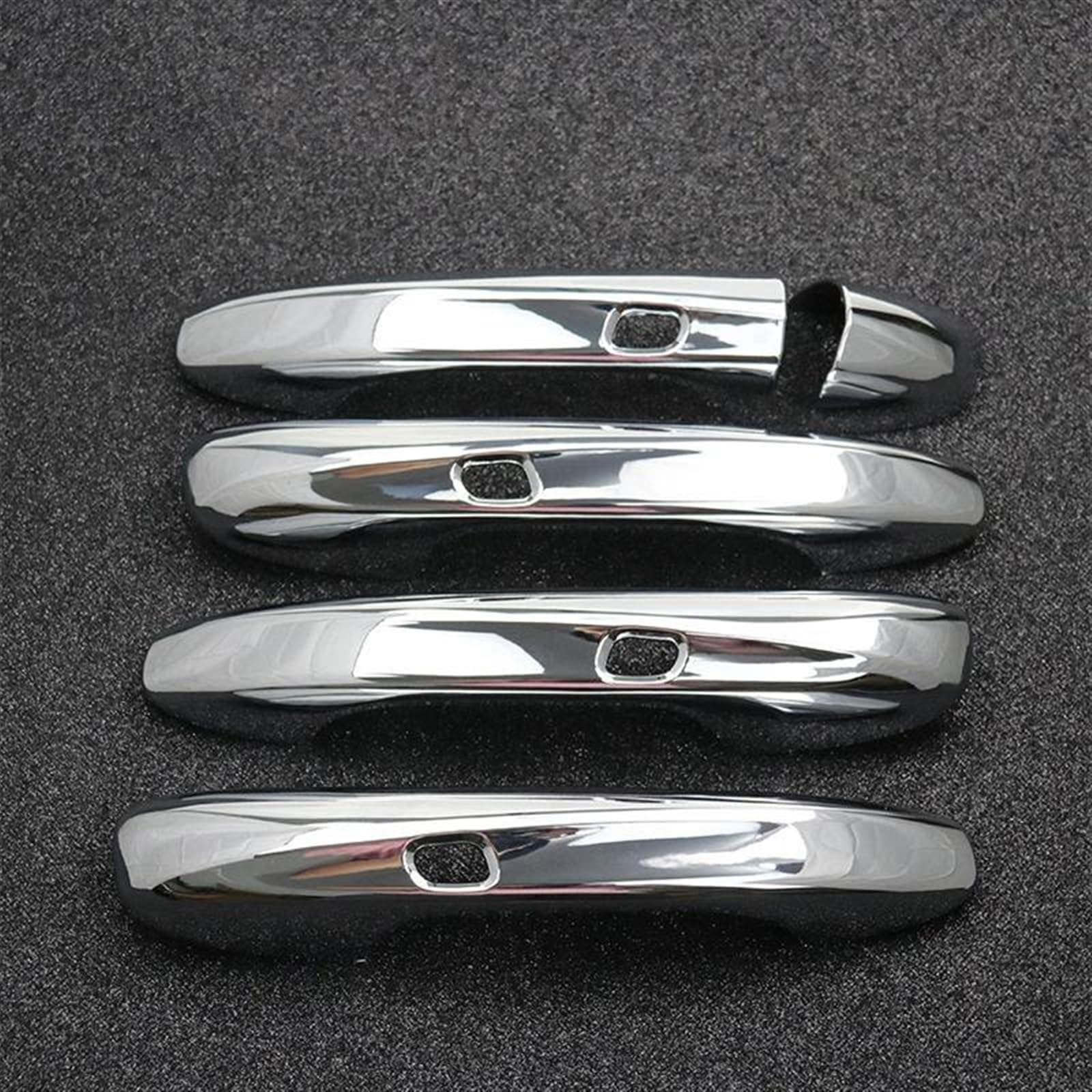 Slimes Onecolor Accessories Car Door Knob Protector Handle Frame Cover Garnish Trim For Benz C E Glc Class W213 W205 X253 Protection(Onecolor)