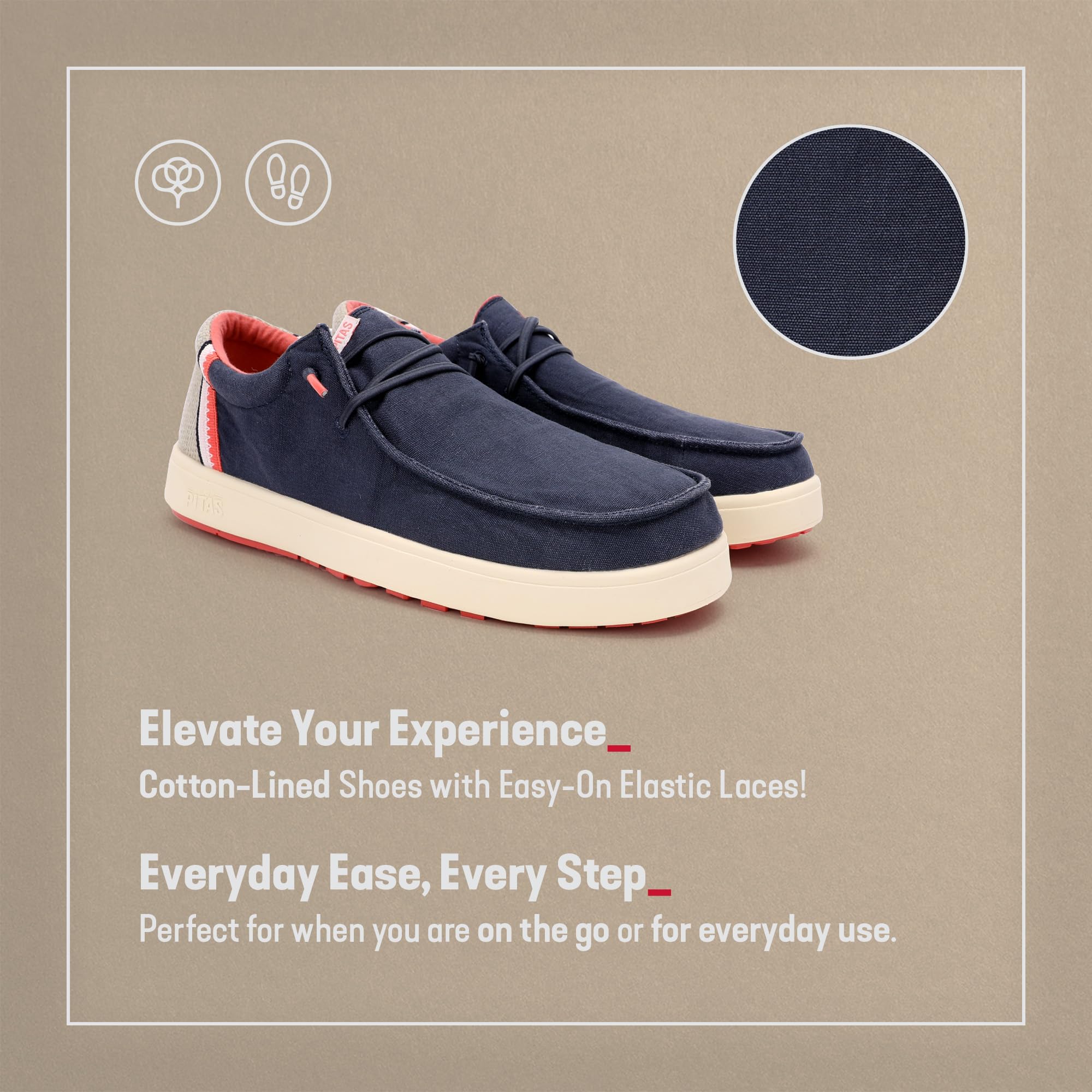 Pitas | Cana | Mocassini Uomo per L'Estate | Scarpe da Barca Estive | Sportive Uomo | Sneakers | Scarpe Walkinpitas