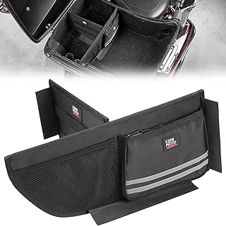 KEMIMOTO Organizer for Tour Pack Storage bag with Mesh Pocket and Dividers