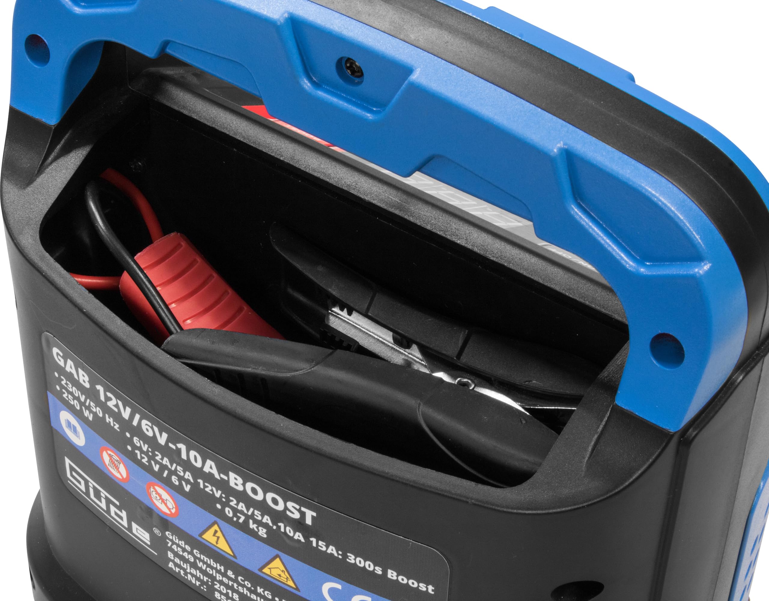 GUEDE Gab 12V/6V-10A Boost 85142 Automatikladegerät, Batterieüberwachung, Cargador de Coche, Ladespan