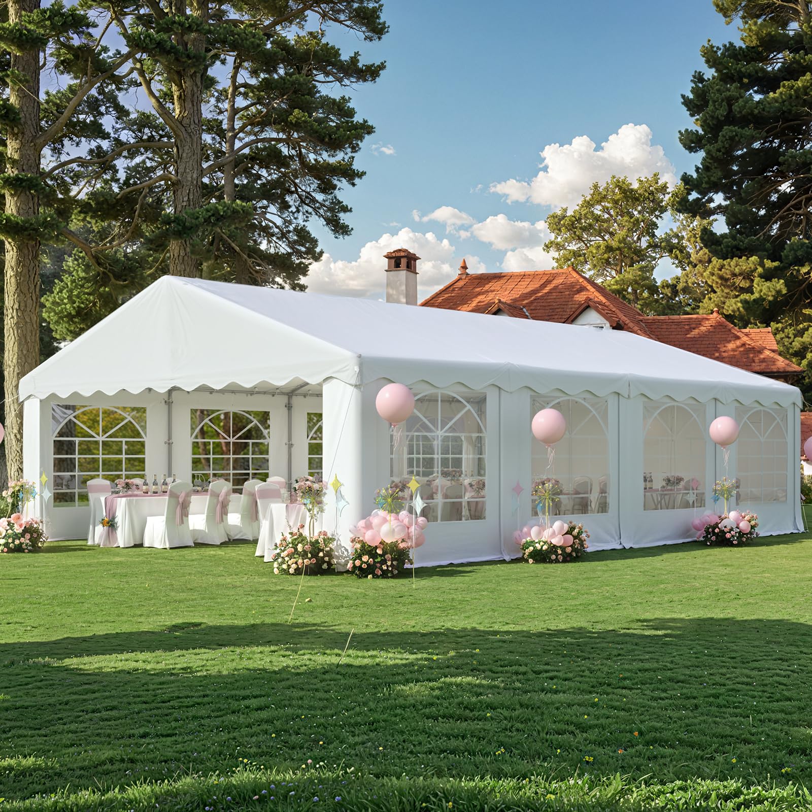 EROMMY 20x30FT Party Tent