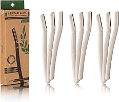 Dermaplaning Razor (9 Count) - Easy to Use Dermaplaning Tool For Face - Facial Shaver to Exfoliate the Skin