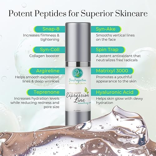 Miniatura 4 de Expression Line - Sérum antienvejecimiento antiarrugas profundas Syn-Ake Snap 8 Argireline Spin Trap Matrixyl Hialurónico Pies de gallo Frente