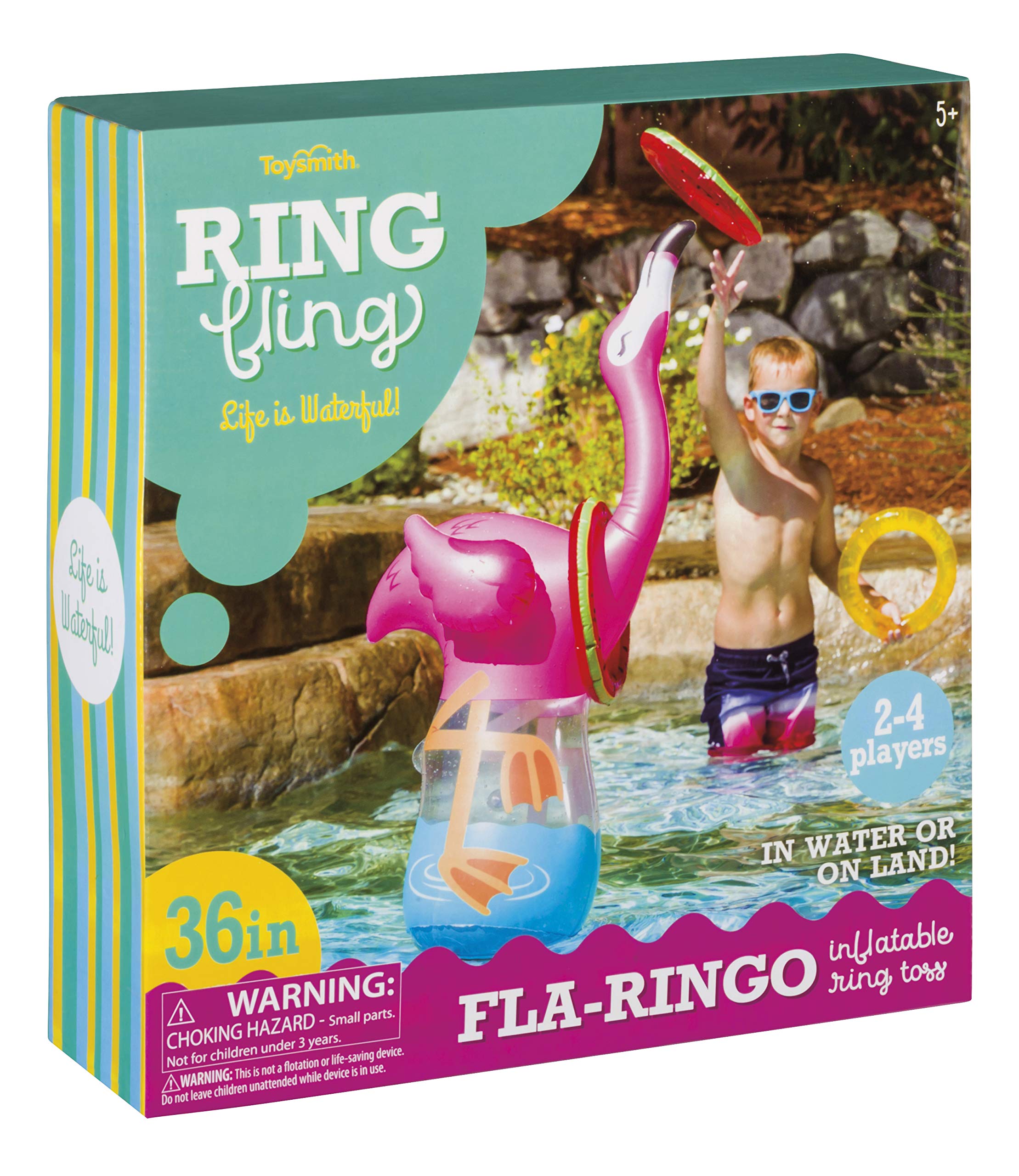 Toysmith Ring Fling - FLA Ringo Inflatable Ring Toss Game