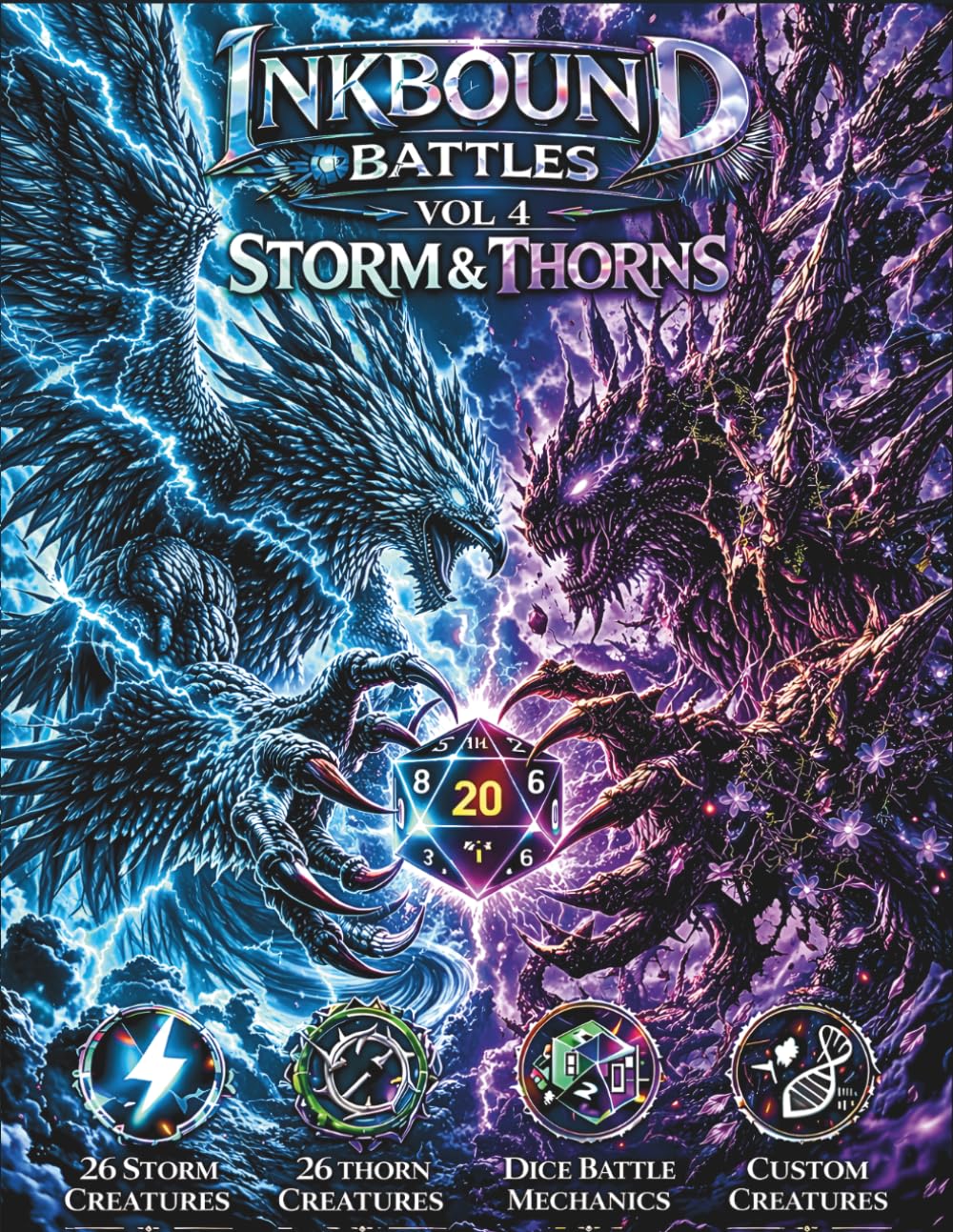 INKBOUND BATTLES vol 4 Storm & Thorns: Color to Empower, Battle to Conquer.