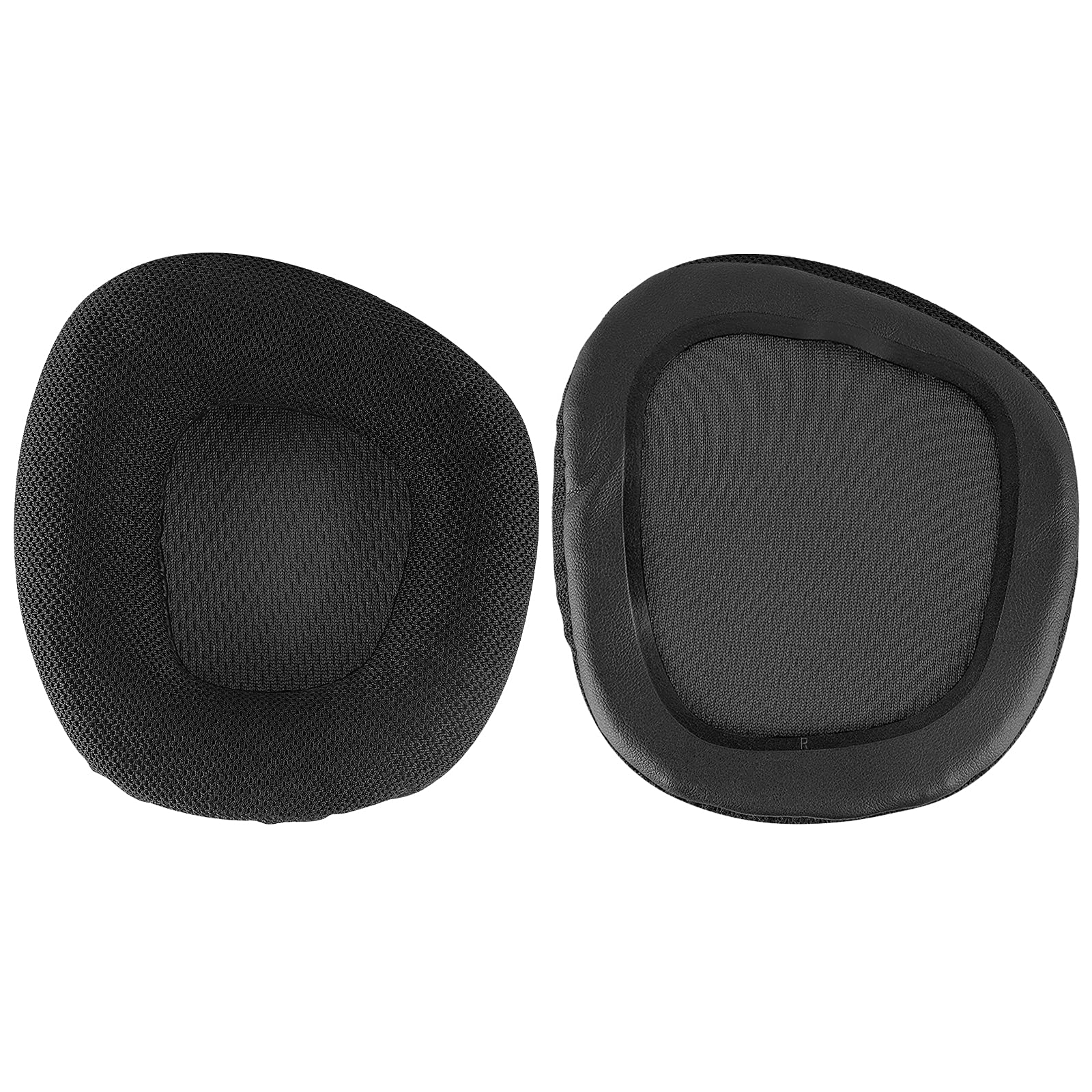 Geekria Comfort Mesh Fabric Replacement Ear Pads for Corsair Void/Void v2/Void Pro/Pro RGB/Void Elite/EliteRGB/Surround Wired & Wireless RGB USB Gaming Headphones (Black) - Image 3