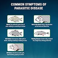 Vista 4 de Fritz Aquatics ParaCleanse proporciona un alivio rápido de enfermedades parasitarias (20 unidades)