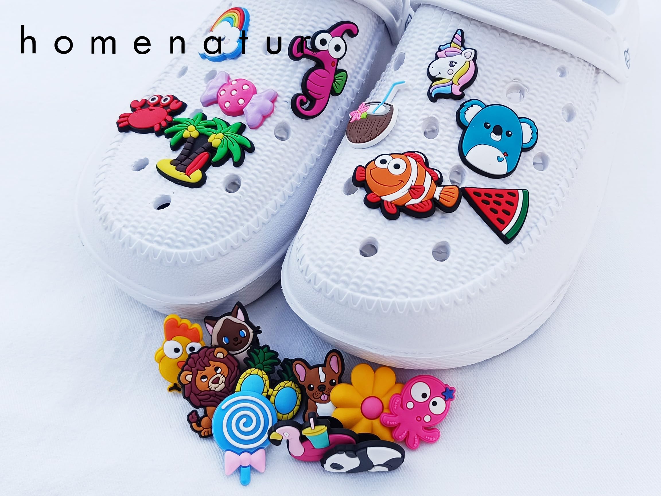 Pines para Crocs Zuecos Sanitarios - 20 Piezas - Pins Decorativos - Shoe Charms - Accesorios y Adornos para Zapatos - Mujer Hombre Niños - Sanidad Hostelería Trabajo Peluqueria