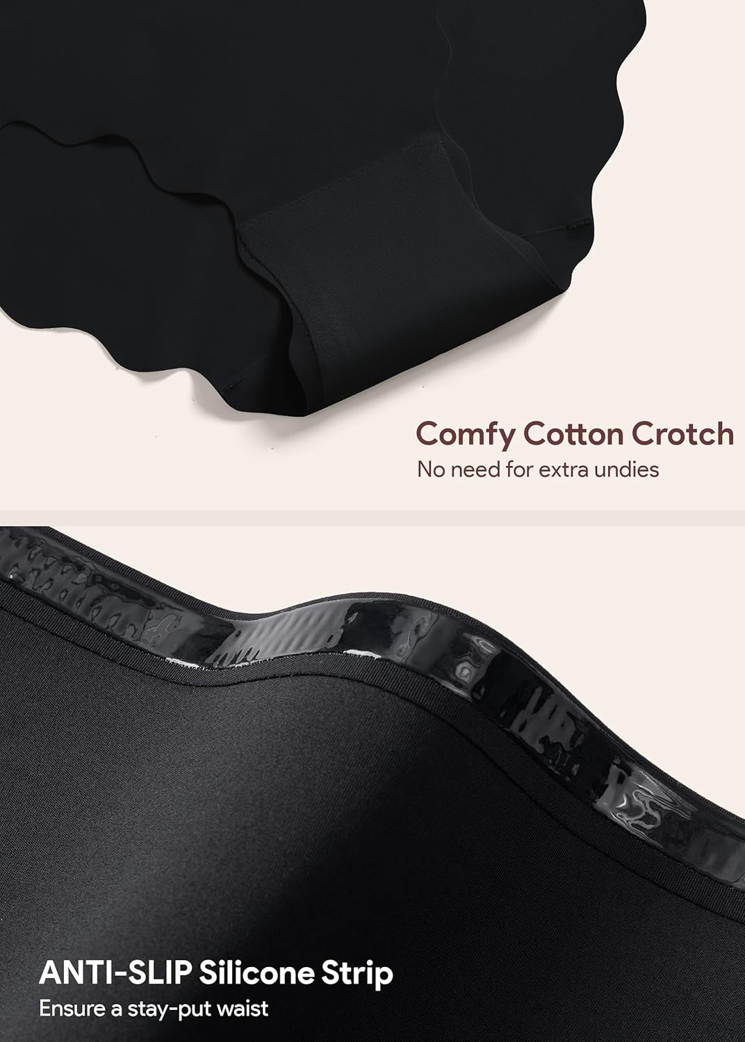 HBselect Tummy Control Shapewear Panties for Women, High Waisted Body Shaper Briefs Seamless Shapewear Girdle Underwear - Image 5