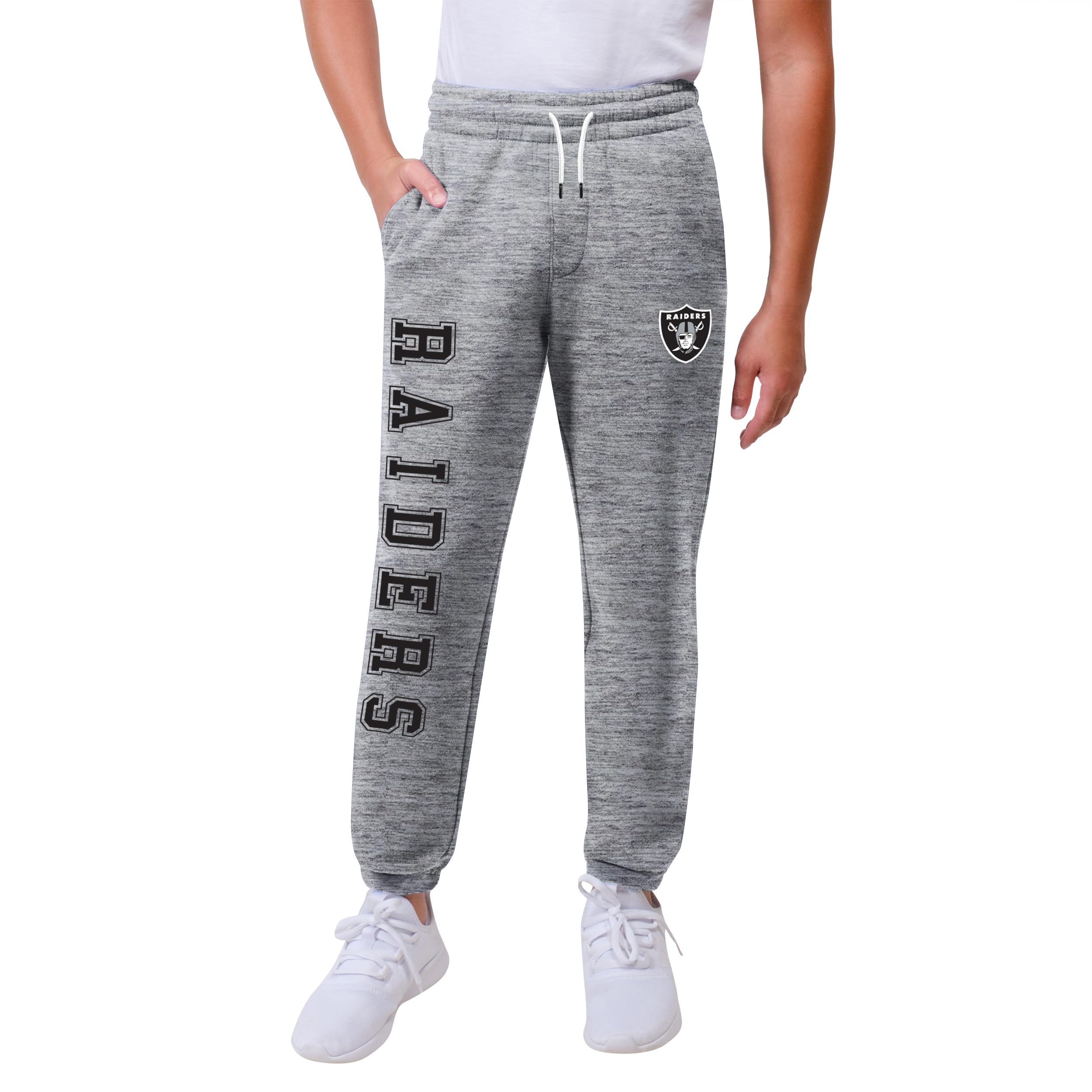 Ultra Game NFL Boys NFL Official High Performance Moisture Wicking Fleece Jogger Sweatpants