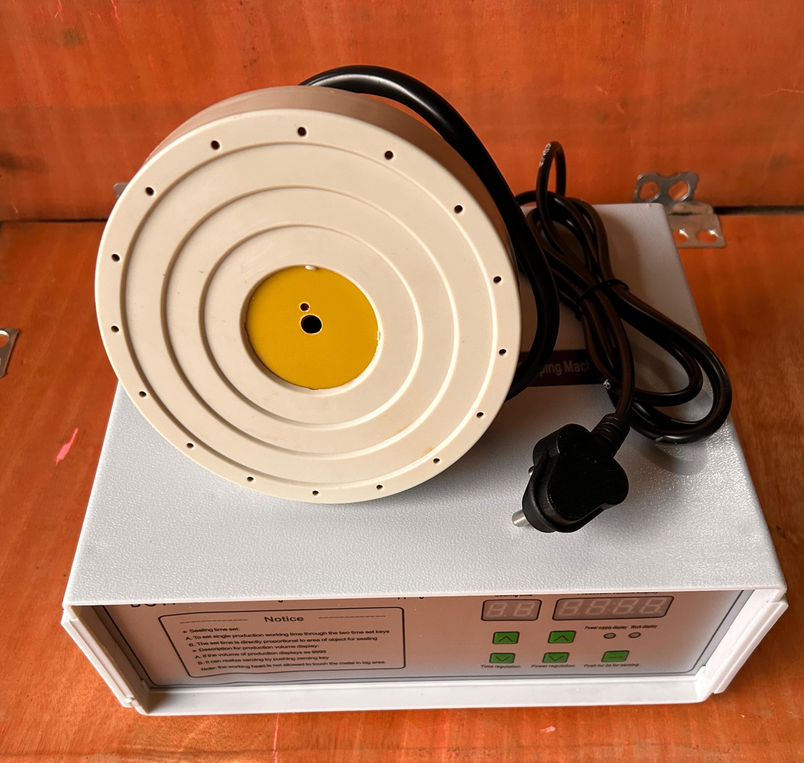 SGCE™ Manual Induction Sealer | Heavy Duty DGYF- 600 C Portable Induction Sealer | Electro-Magnetic Induction Sealing Package Machine | Seal 50pcs/min | Bottle Diameter: 20-120 mm 1