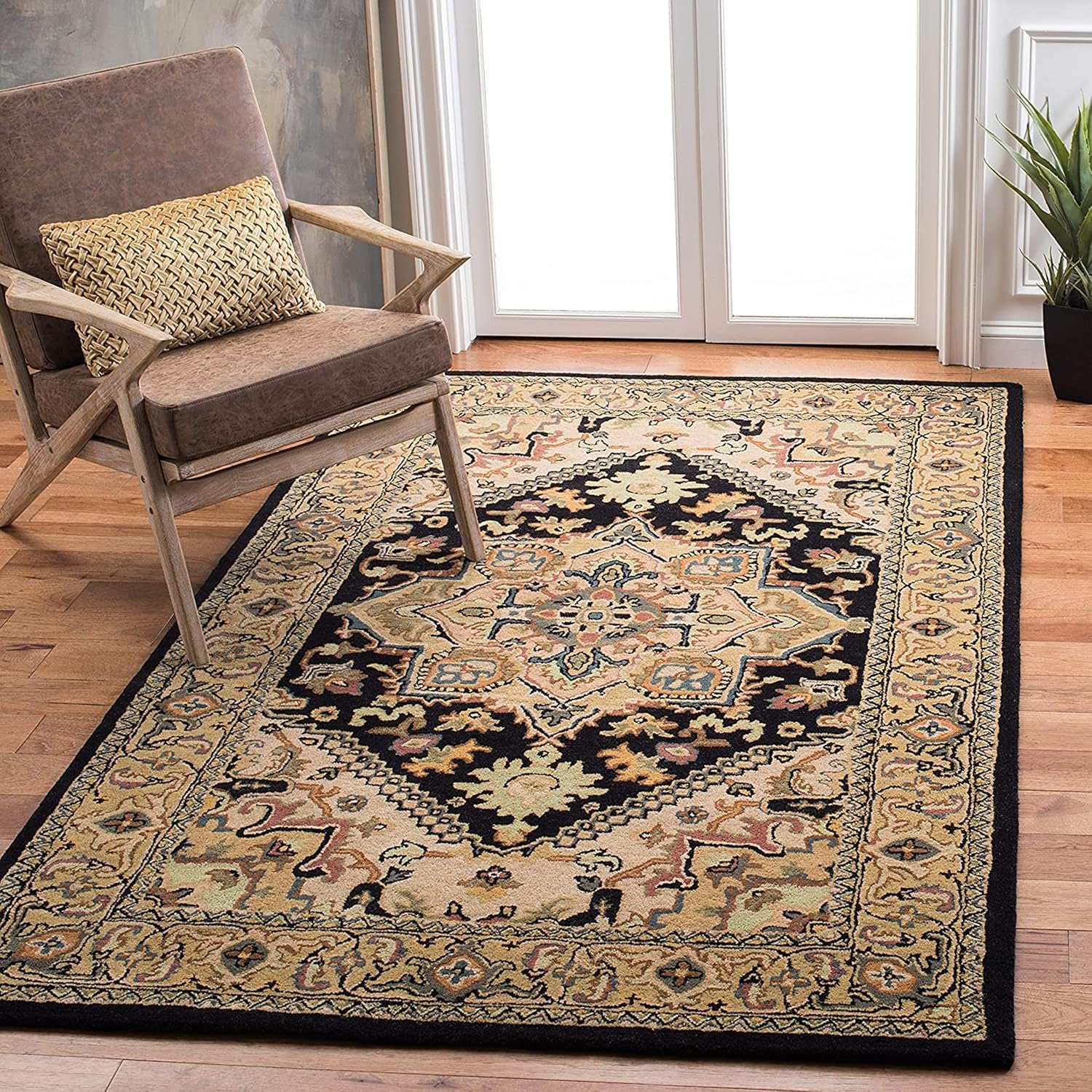 Hand Tufted New Zeland Wool Area Rug 8x10 Feet, Luxury Carpet for Living Room & Bedroom-image-24