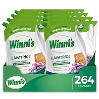 Winni's - Detersivo Lavatrice Ipoallergenico Ecoformato, 264 Lavaggi