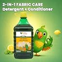 Herbal Strategi Natural Laundry Liquid Detergent - 5L | Top Load & Front Load Washing Machines | Suitable for All Fabrics | Skin Safe, Baby Safe | 100% Herbal Actives | Eco-friendly gallery image