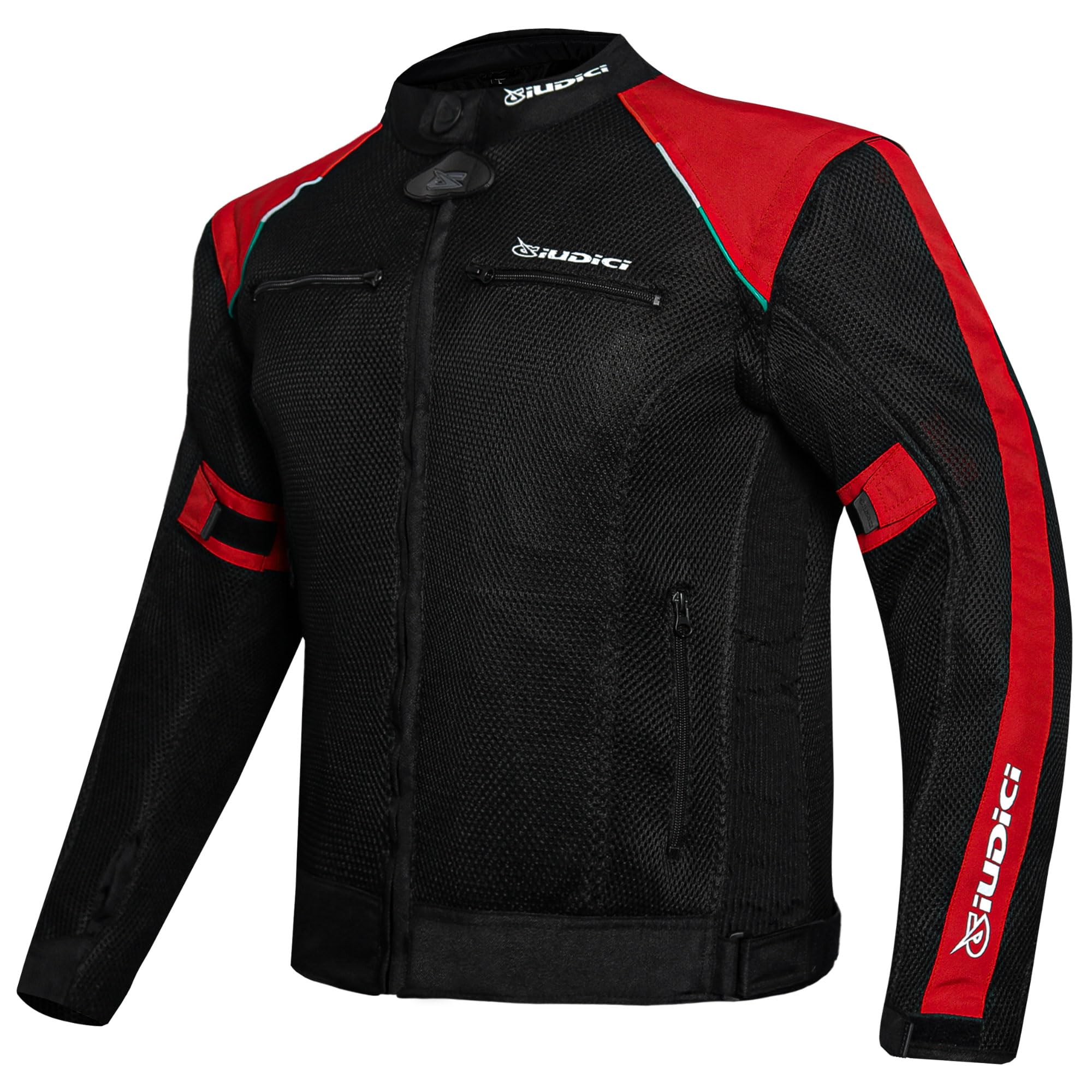 Veste de moto d'été percée imperméable à l'eau sans manches juges