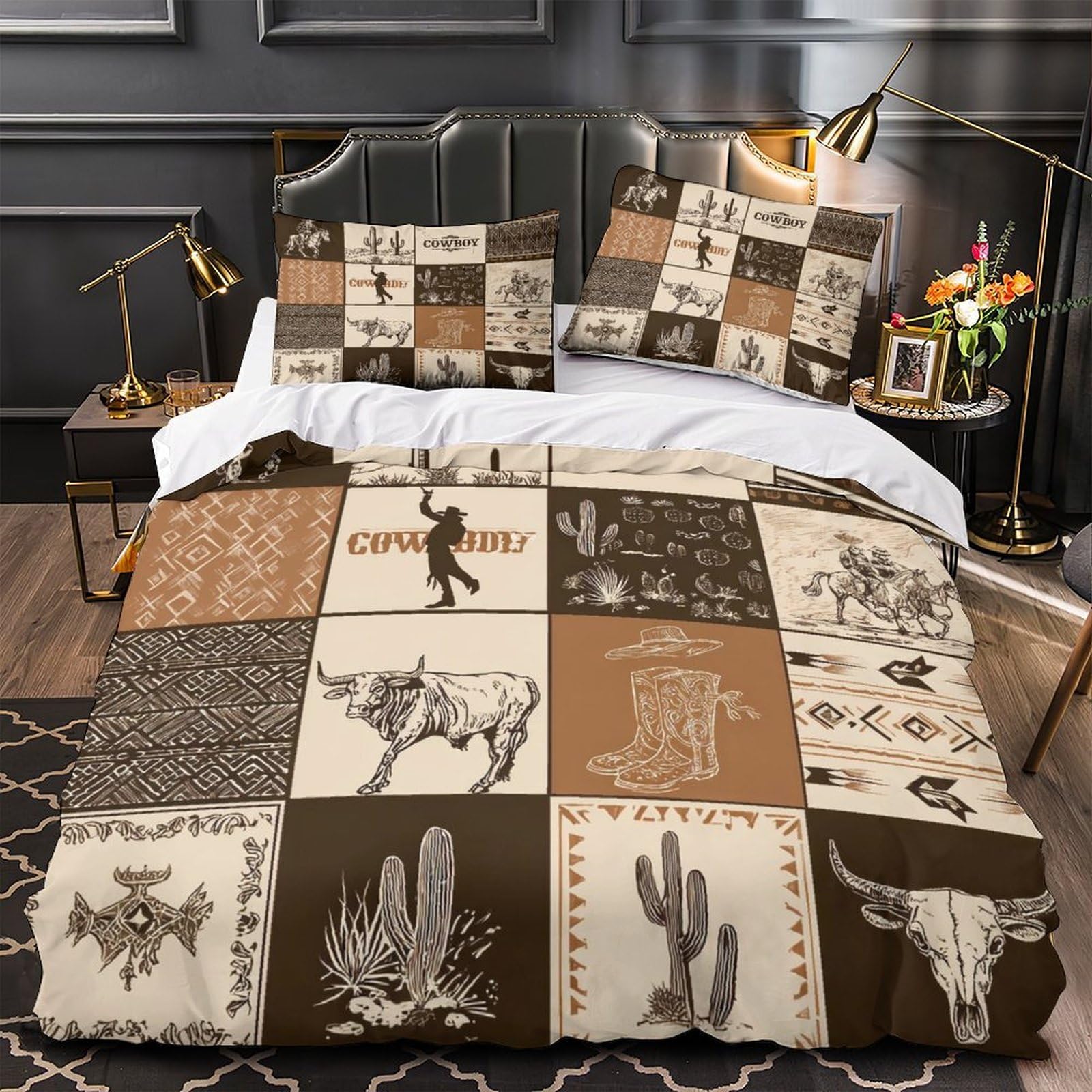 Parure de lit king size avec housse de couette imprimé en 3D nébuleuse vibrante 220x240