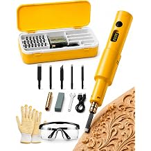 All-in-One Electric Carving Tool Set, Electric Wood Carving Chisel,5 Heads