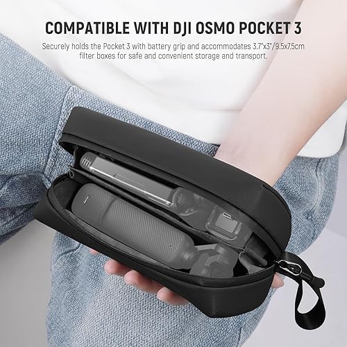 Miniatura 2 de NEEWER Bolsa de transporte para Osmo Pocket 3, protector a prueba de polvo, a prueba de salpicaduras, absorción de golpes, resistente a