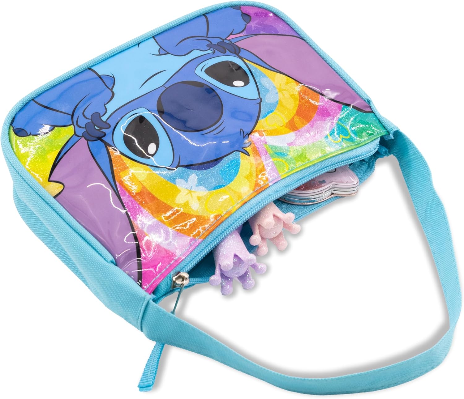 Disney Stitch Mini Purse Handbag for Women | Nylon Women's Shoulder Handbag | Stitch Accessories for Girls, Boys, Adults, Unisex - Image 4