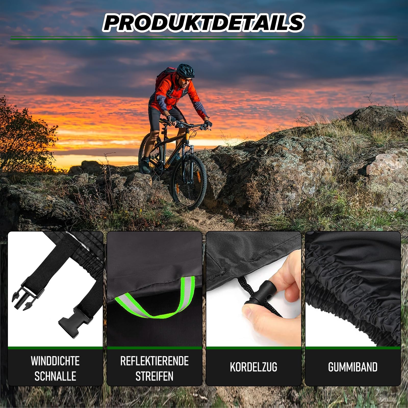 Housse De Chaîne Vélo Anti-Rayures Et Réfléchissante – Protection Étanchéité Pour VTT, Route, Vélo Pliant