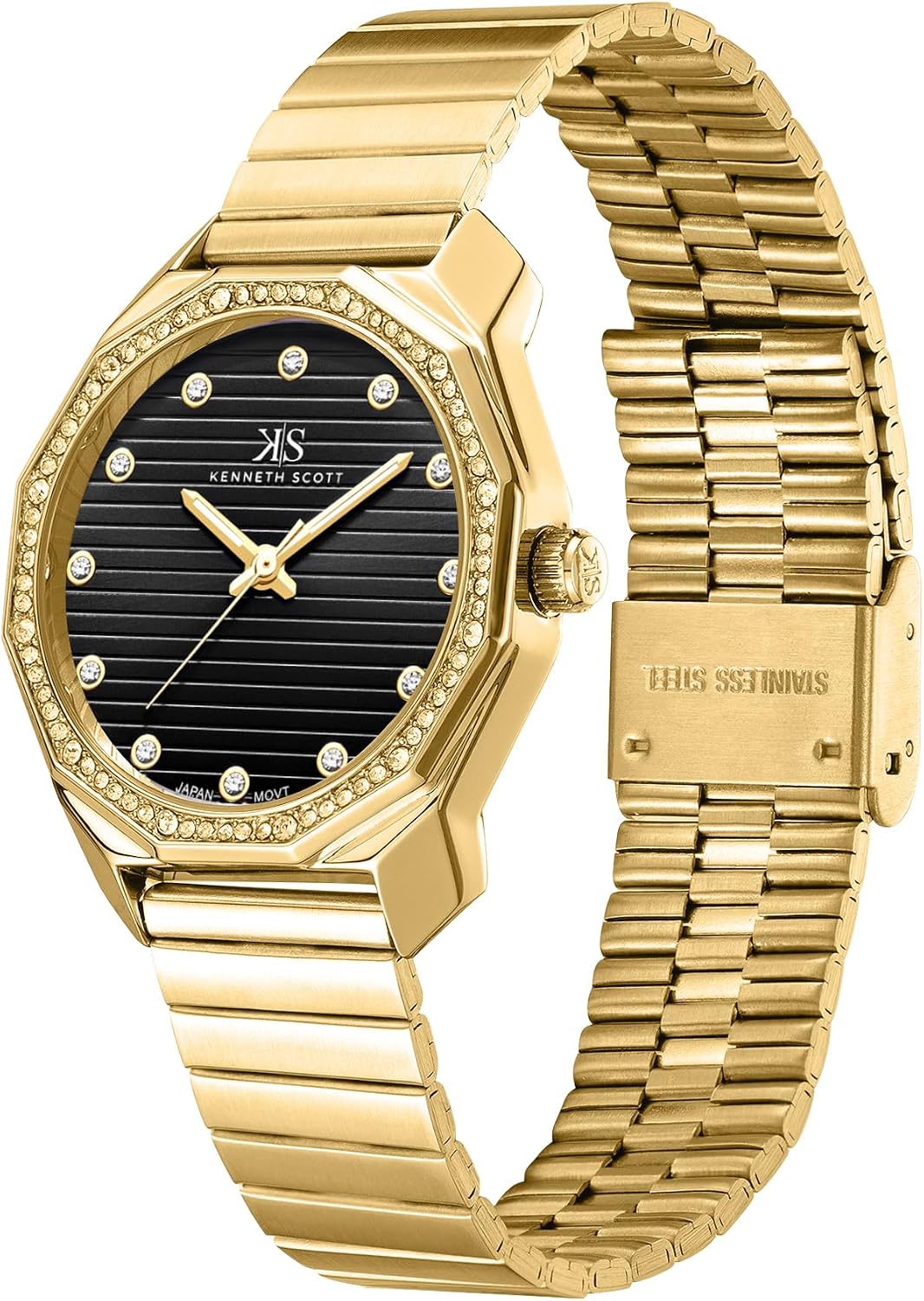 Kenneth Scott Women’s Casual Analog Watch | Round 33mm - K24505