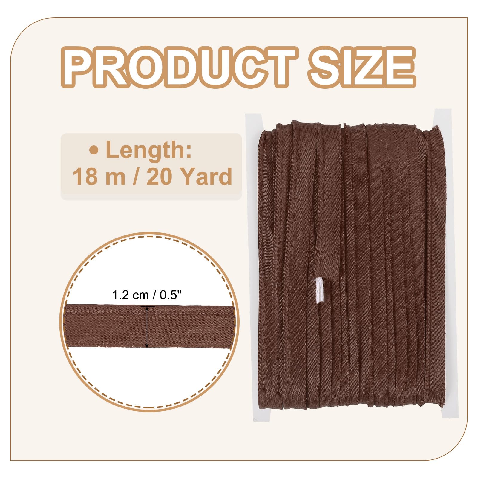 YELARXI Maxi Piping Bias Tape - Image 2