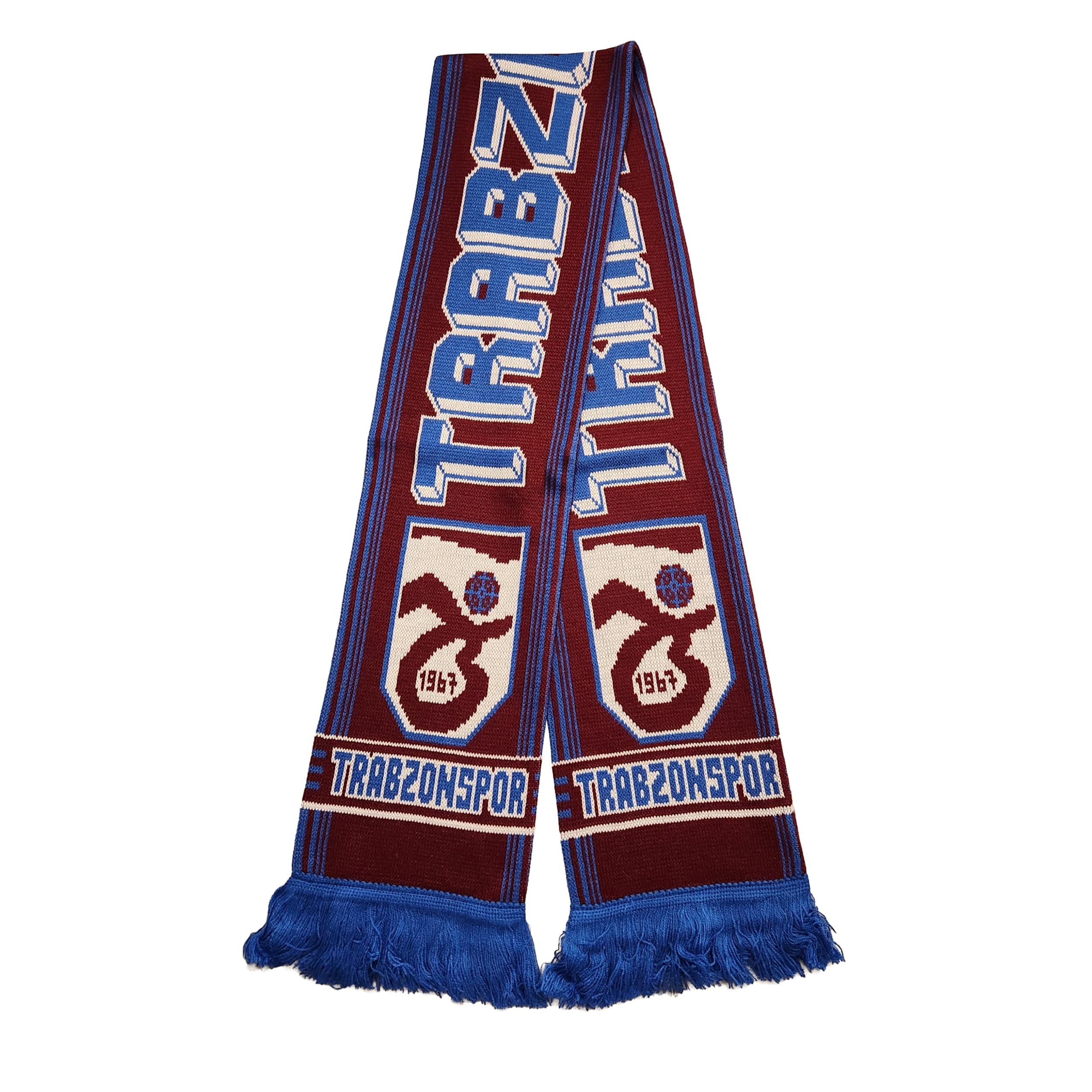 Trabzonspor Scarf | Soccer Fan Scarf | Premium Acrylic Knit