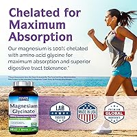 Vista 5 de Innate Vitality Magnesium Glycinate 1000mg Per Serving 140mg Elemental Magnesium Supplement - High Absorption, Non Buffered, Non-GMO & No Gluten