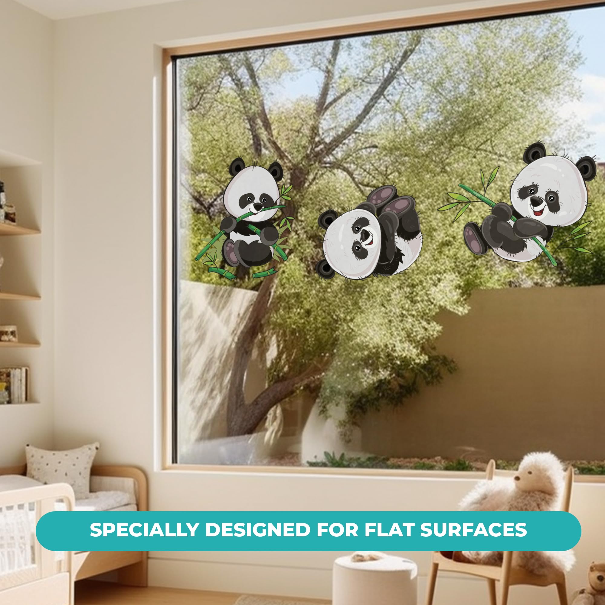 Custom Nursery Wall Decal - Baby Bear Animal Series Decor Sticker - View #5