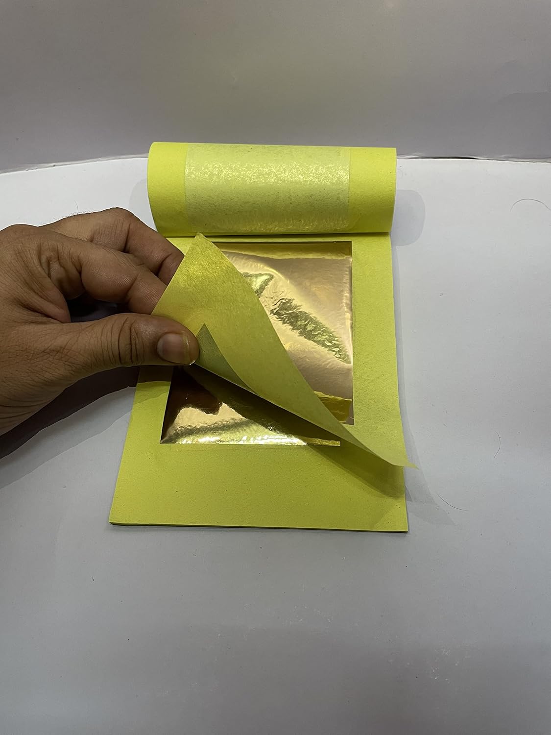 Tanjore Gold Foil 25 Sheets Booklet for Kundan Work 6/4 inches