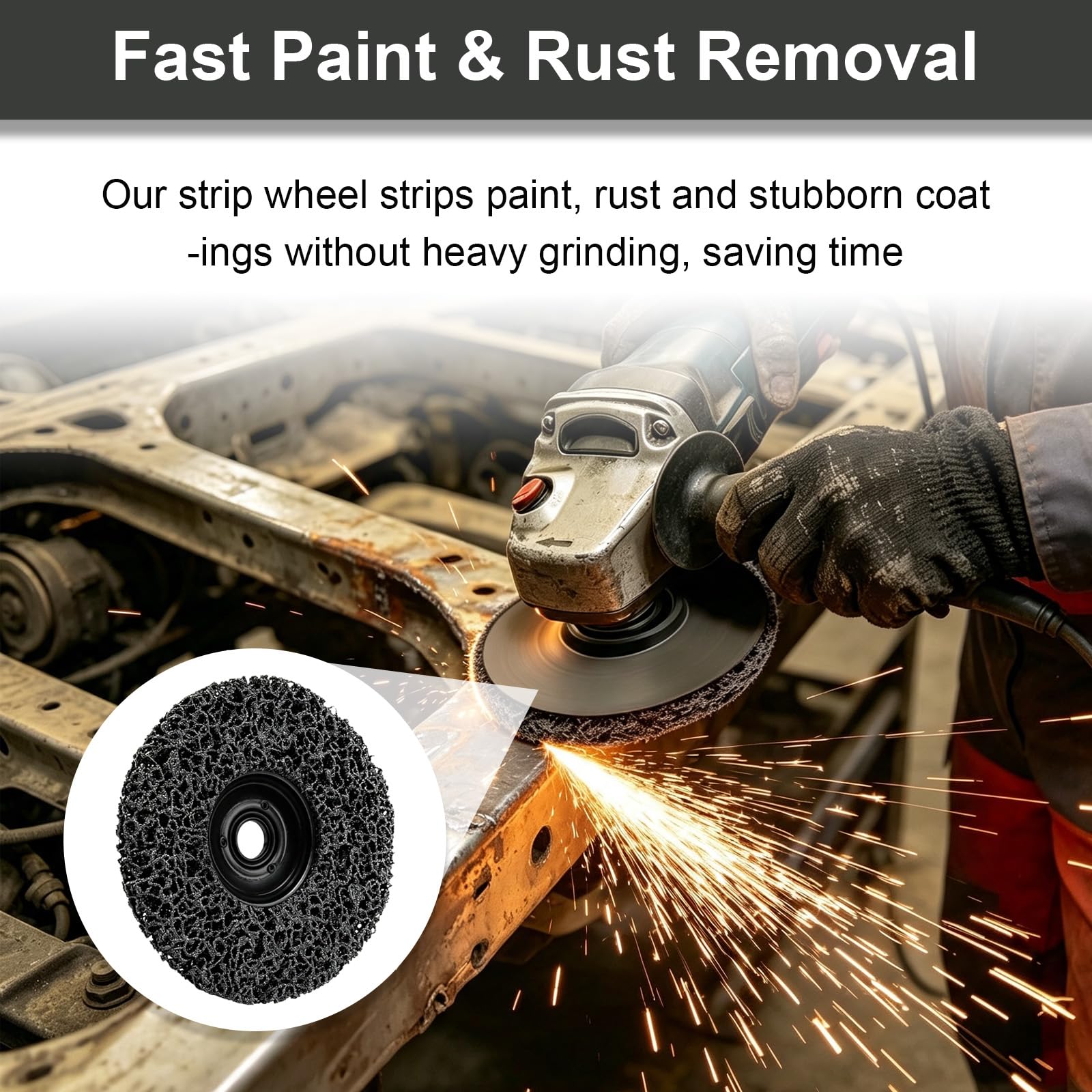 Paint Eater Replacement Discs - Rust & Paint Stripping -6