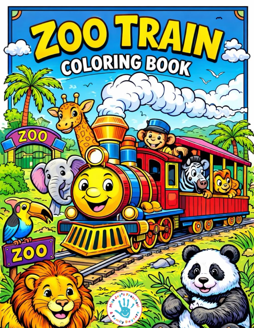 Zoo Train (Miss Jay's Preschool Color & Learn)